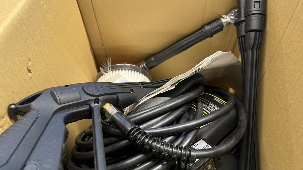 High pressure car washer