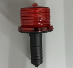 Solar grip light-control warning light